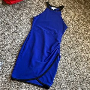 Blue Fitted Dress